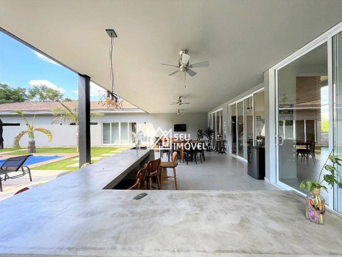 Casa Com 5 Dormitórios À Venda, 600 M² Por R$ 6.300.000,00 - Fazenda Vila Real De Itu - Itu/sp - Ca2063