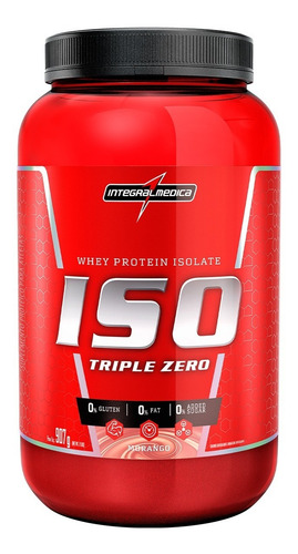 Imagem 1 de 4 de Iso Triple Zero 907g - Integralmedica - Whey Isolado Pote