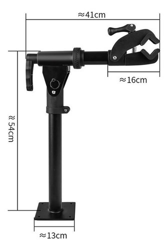 Estante De Mantenimiento De Bicicletas Para Pared O Negro