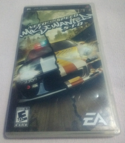 Juego Psp,need For Speed,most Wanted (Usado)