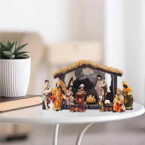 Figuras De Juego De Estatuas Del Nacimiento De Jesús