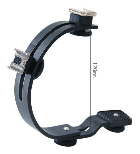 Bracket Soporte C Metalico P/zapata Flash Iluminador Sonido