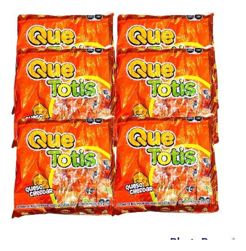 Que Totis Queso Cheddar Botana 275 Pz De 9 G C/u