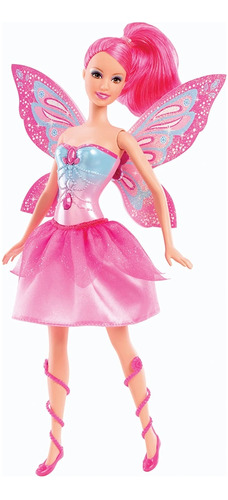 Muñeca Barbie Mariposa Y La Princesa Hada De Hadas Amigos