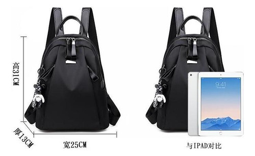 Mochila Impermeable Y Antirrobo, Bolso De Hombro For Mujer