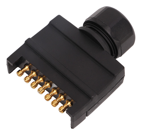 Conector Plano De Remolque, 12 V, 7 Pines, Adaptador Au Plug