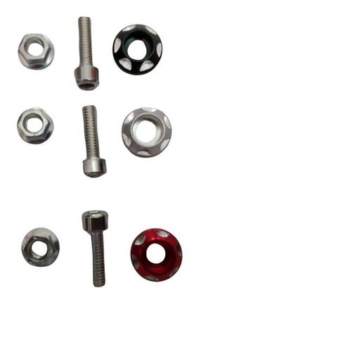 Imagen 2 de 3 de Tornillo Decorativo Para Placa Carro Y Moto (negociable)