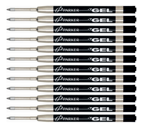 Parker Gel Boligrafo Recambio Para Roller Punta Mediana