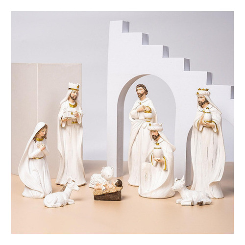 Escena Tradicional De La Natividad, Set De Jesús, Navidad