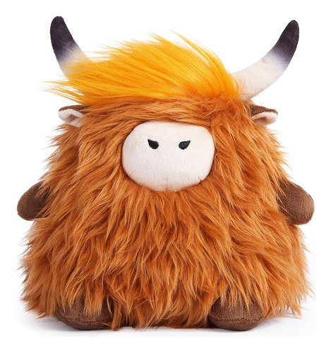 Gluutoyashop Vaca De Las Tierras Altas Peluche Animal De Pel