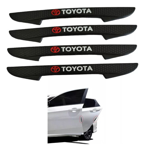 Kit 4 Protectores Puerta Panal Toyota Hilux 2013