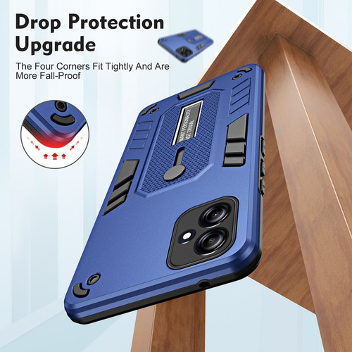 Funda Para Samsung Galaxy A04 Con Soporte Metálico Con Lámin