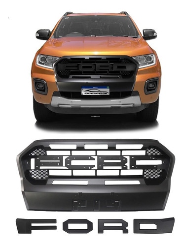 Transformação Parachoque Ford Ranger Para Wildtrak 2021 2022