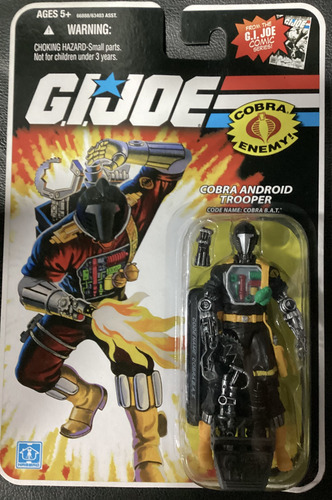 Figura G.i Joe 25 Aniversario B.a.t Android Trooper (Usado)