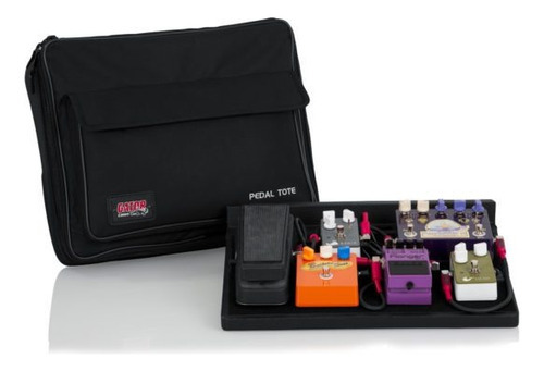 Pedal Board Con Funda De Transporte Gator Gpt-black Color Negro