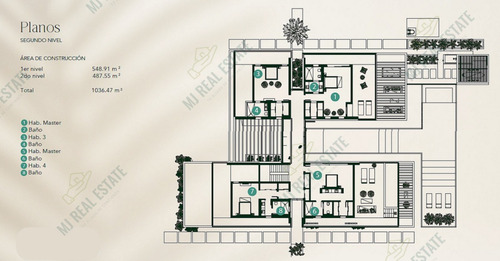 Imagen 6 de 10 de Villa En Cap Cana, Punta Cana, 2 Niveles, 6 Habitaciones, Frente Al Campod E Golf
