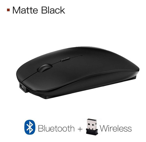 Mouse Sem Fio Bluetooth 4.0 Recarregável Ultra Silencioso