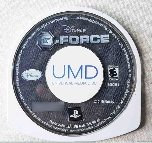 Disney G-force Juego Físico Umd Psp