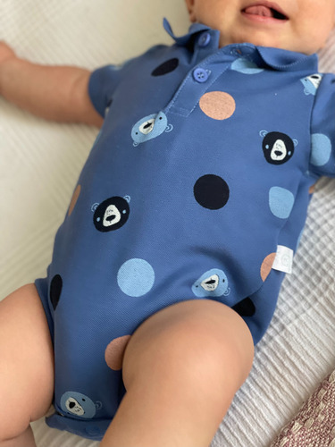 Pañalero Polo - Camisa Playera Ropa Algodón Bebé Niño Niña