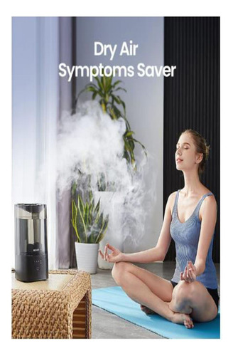 Humidificador Kc-km13t Rosekm Para Recámara De Niebla Fría Negro