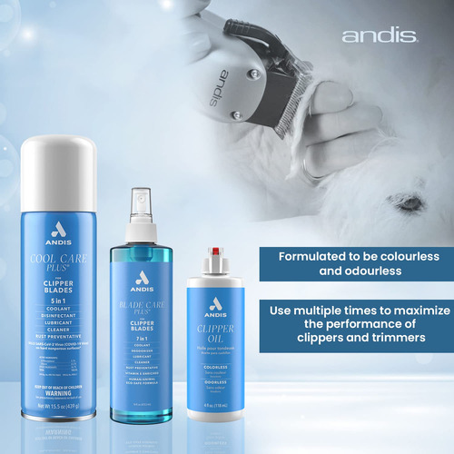Blade Oil Andis For Grooming Clipper 118 Ml (pacote De 2)