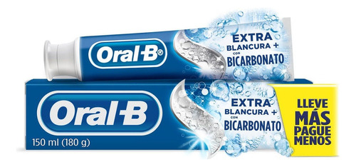 Crema Dental Oral-b Extrablancura+bicarbonato X 150ml