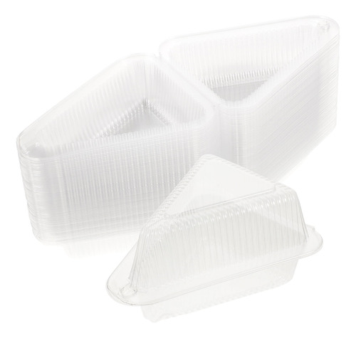 Set De 100 Cajas Triangulares Para Tartas Desechables Para S