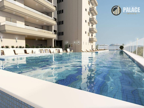 Apartamento Com 3 Dormitórios À Venda, 112 M² Por R$ 760.040,00 - Canto Do Forte - Praia Grande/sp - Ap2584