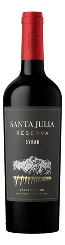 Vino tinto Syrah Santa Julia Reserva 750 ml