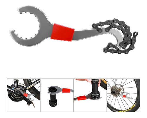 Imagen 3 de 10 de Kit De Herramientas De Reparación De Bicicletas 5 Pzas