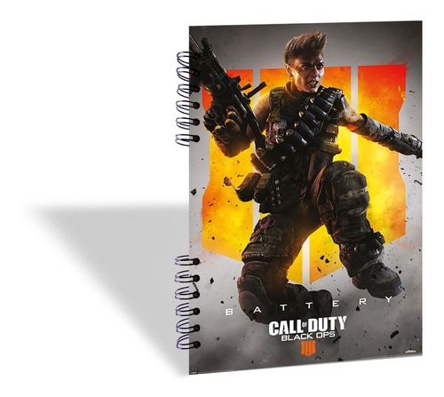 Cuaderno Call Of Duty