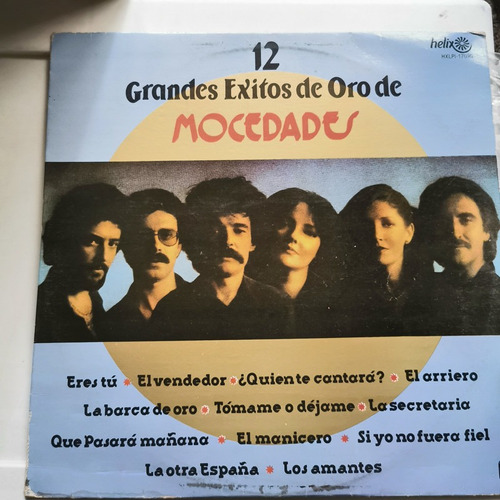 Disco Lp:mocedades- 12 Exitos Grands Oro