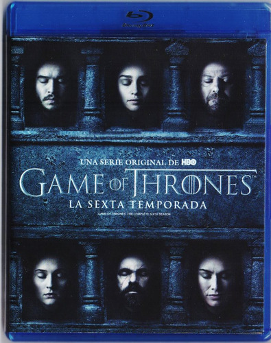 Game Of Thrones Juego De Tronos Temporada 6 Seis Blu-ray