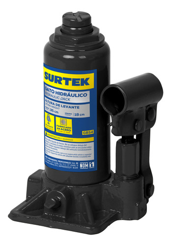 Gato Hidráulico De Botella, 4 Ton, Surtek Gbs4
