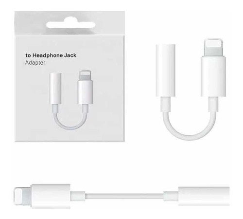 Adaptador De Audio iPhone. Jack De Ligthing - Auxiliar 3.5mm