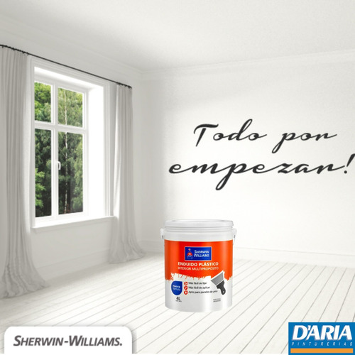Enduido Plástico Interior Sherwin Williams 20 Lts