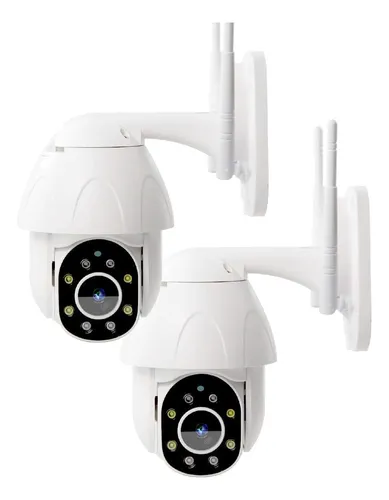 Kit X 2 Camaras Wifi Inalambrica Seguridad Casa Celular En Vivo Video Ranura Para Sd | Envío gratis