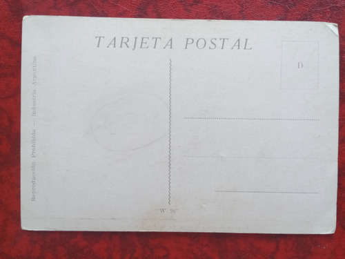 Buenos Aires Banco De La Nacion Argentina Antigua Postal
