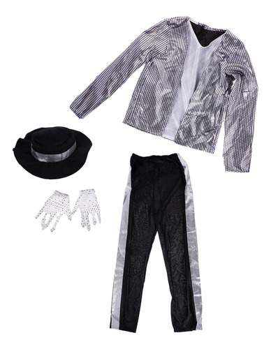 Traje Michael Jackson Para Niños Xl