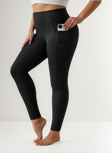 B X Para Mujer, Talla Grande, Cintura Alta, Elástico, Color