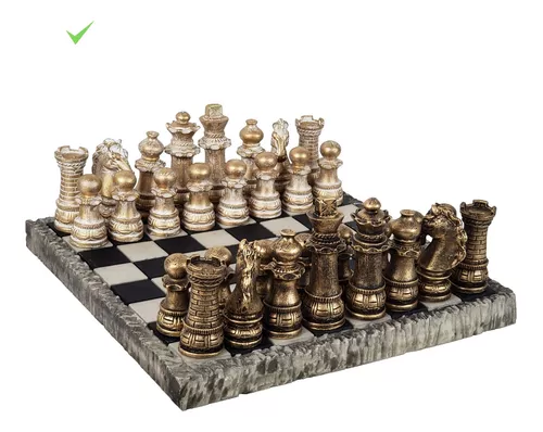 Tabuleiro Xadrez, Tabuleiro par jogos de Xadrez, com peças …