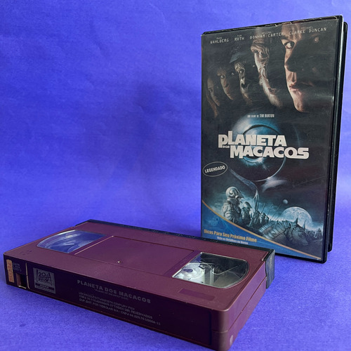 Planeta Dos Macacos (leg) - Tim Burton - Vhs - Fox (Usado)