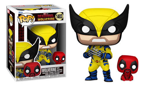 Funko Pop Deadpool & Wolverine With Babypool
