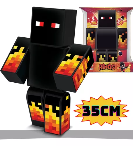 Boneco Do Jogo Minecraft Creeper 13 Cm