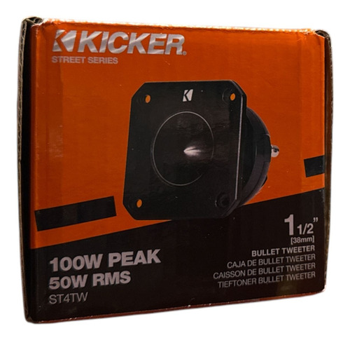 Tweeter Kicker St4tw 1.5 Negro