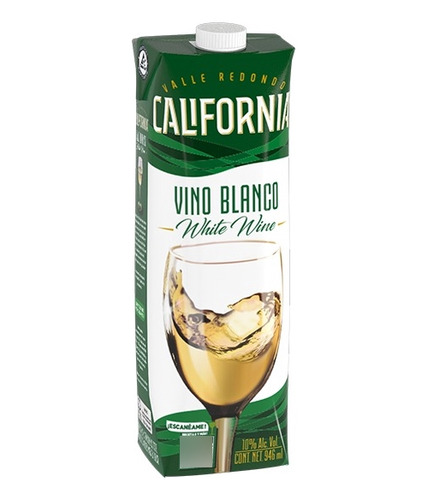 Vino Blanco California Tetrapack 946 Ml