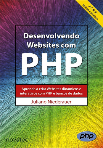 Livro Desenvolvendo Websites Com Php - 3ª Edição Novatec