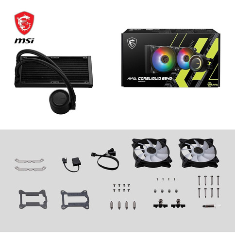 Enfriamiento Liquido Msi Mag Coreliquid E240 240mm