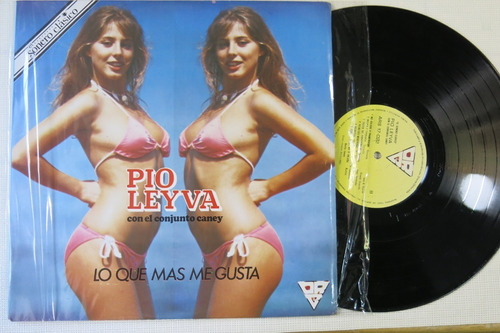 Vinyl Vinilo Lp Acetato Pio Leyva Lo Que Mas Me Gusta Salsa