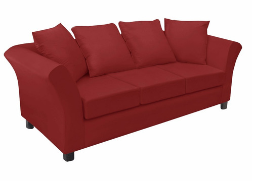 Sillon Trentino 3 Cuerpos Simil Cuero Talampaya Fullconfort